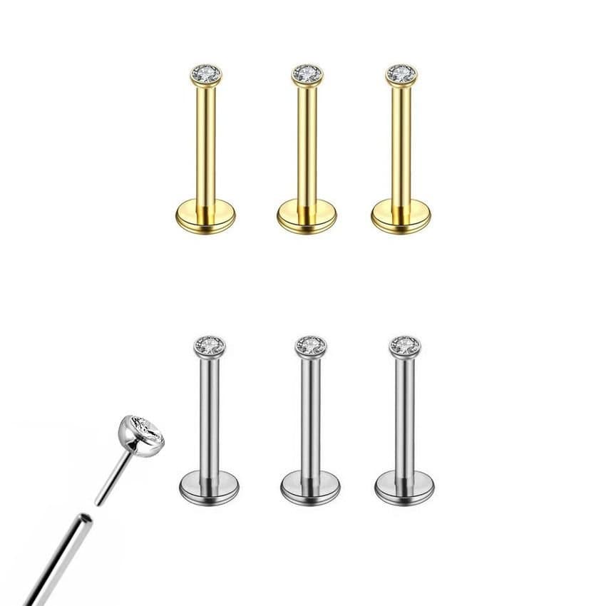 Labrets (base reta)