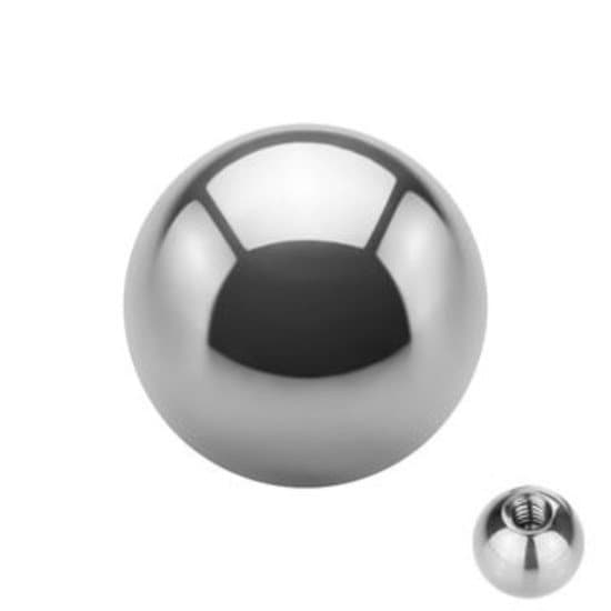 Bola de Piercing Rosqueável