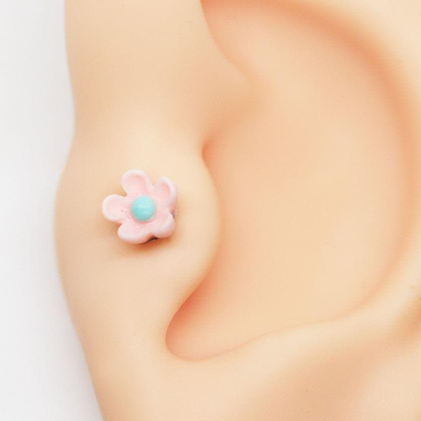 Piercing Flor Rosa