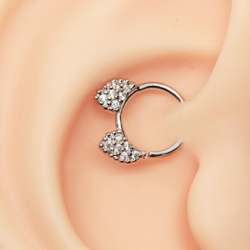 Piercing Daith Argola Gatinho