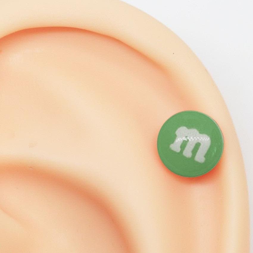 Piercing M&M's Verde