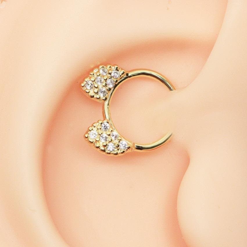 Piercing Daith Argola Gatinho