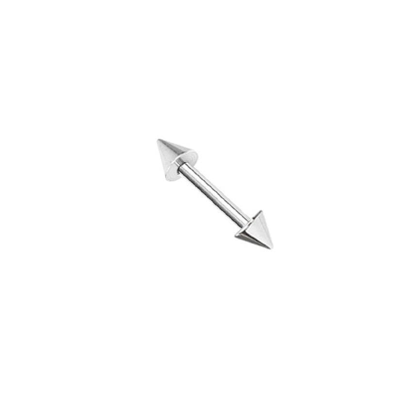 Piercing Reto de Spike em Aço