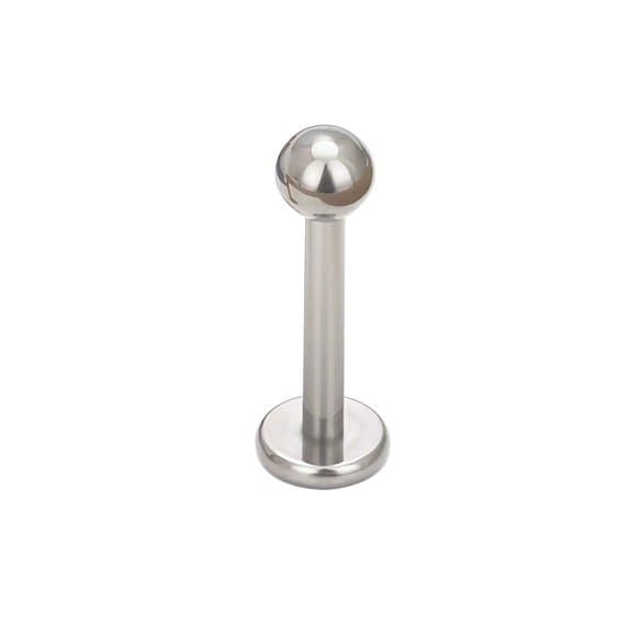 Piercing Labret de Bolinha Aço Cirúrgico
